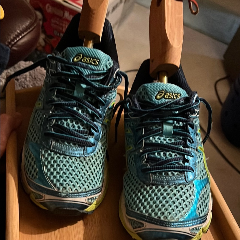 ASICS Blue Running Shoes 6.5